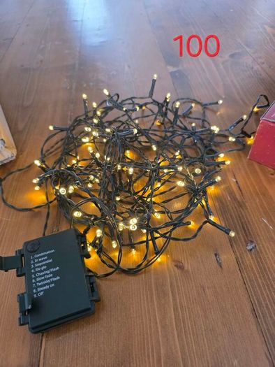 Christmas Lights Bundle - Warm White, Copper Wire & Decorative Lights