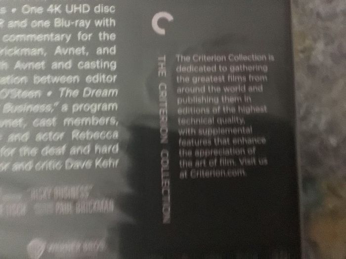Risky Business 4K Criterion Collection