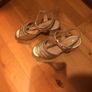 PieSanto ladies heels 34 EU size 1 UK gold Image 2