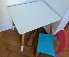 Ikea kids table + chair