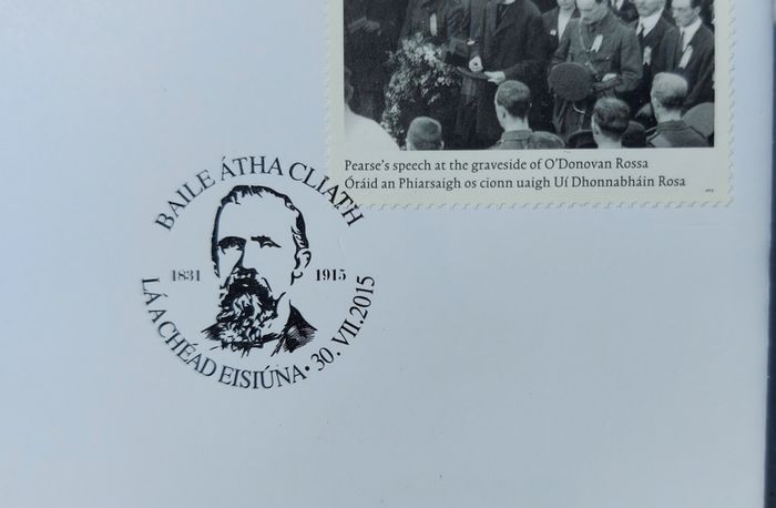 Ireland 100th Anniversary of the death of oDonovan Rossa 1st day cover set