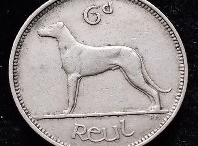 Ireland - 1947 - 6 Pence - KM.13a - [678]