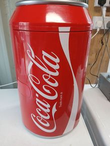 Coca-Cola Can-Shaped Portable Mini Fridge / Cooler