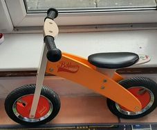 Janod Bikloon Wooden Balance Bike Premium Toddler Bike