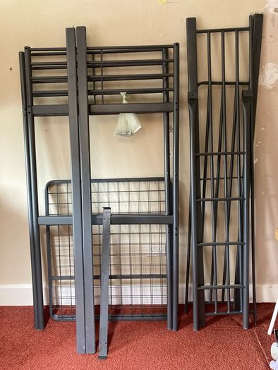 IKEA SVARTA loft bed frame