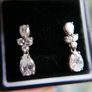 Vintage Sterling Silver 925 Earrings Image 4