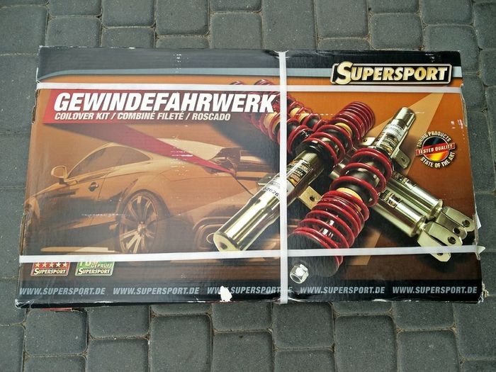Opel Corsa D / E (2006-2019) ALFA Romeo Mito FIAT Grande Punto / EVO Height Adjustable Coilovers SUPERSPORT by KW