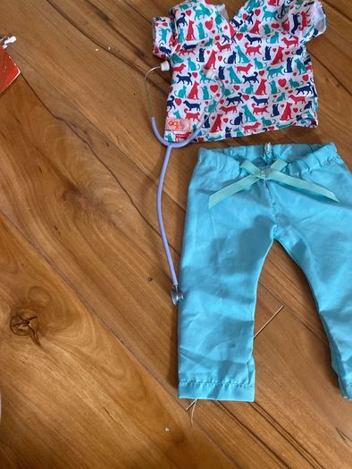 Our generation doll vet and veterinarian outfit with accessories