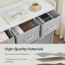 Industrial design with 7 drawers (Dove grey cloud white FREE P&P Image 4