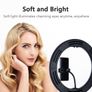 Selfie Ring Light Photography Led Rim Of Lamp with Optional Mobile Holder Mounting Tripod Stand Ringlight For Live Video Stream Image 5