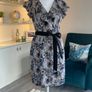 Ladies Floral Knee Length Dress from A wear Image 5