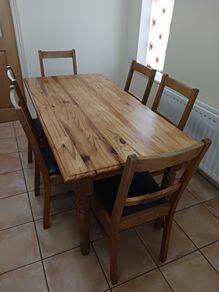 Kitchen table and chairs