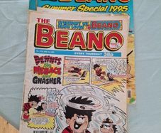 Vintage Dandy and Beano comics