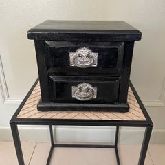Vintage Wooden jewellery Box