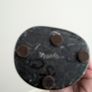 Abstract family sculpture - black stone Image 2