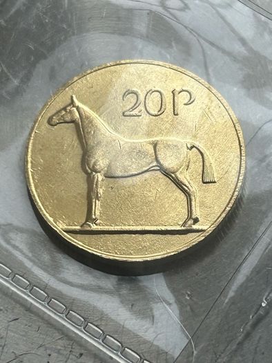 coin 20p 1985 reproduction