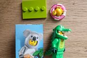 lego crocodile costume fan, collectible series 28