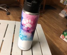 Water Bottle ( Tervis)  (Paws )