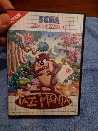 Taz  Mania Master System Arcade Retro Games Original
