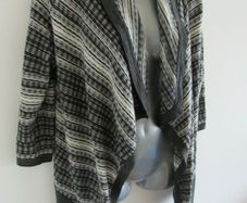Karen Millen Merino Wool Waterfall Cardigan