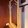 Farmhouse Style Hall Table with Mirror Image 4