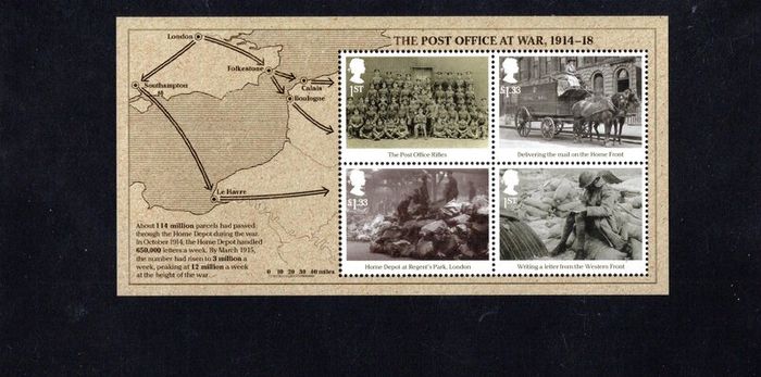 2016 Great Britain Royal Mail Miniature Sheets Pack with all miniature sheets issue in the year Mint Never Hinged (MNH)