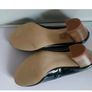Xaira Black Patent Leather Court Shoes EU34 UK1 Block Heel Made in Spain BNIB  CAN POST Image 7