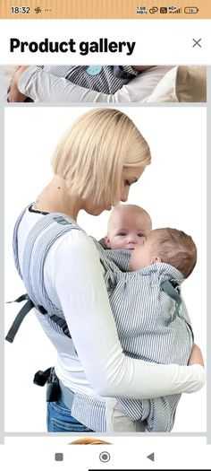 Weego Twin, The Original Baby Carrier for Twins