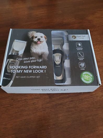 Pet hair clipper set