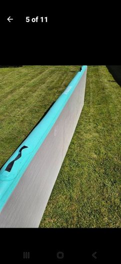 Air track. gymnastics