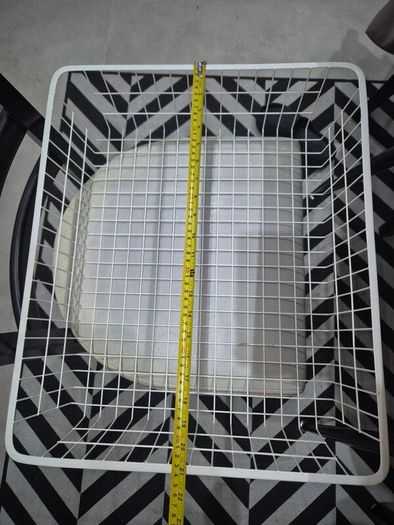 ikea wire basket with pull out rail