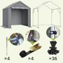 Outdoor Garden Storage Tent Image 4