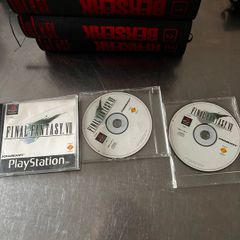 PlayStation 1 Retro Bundle Final Fantasy VII original discs and manual plus PS1 games