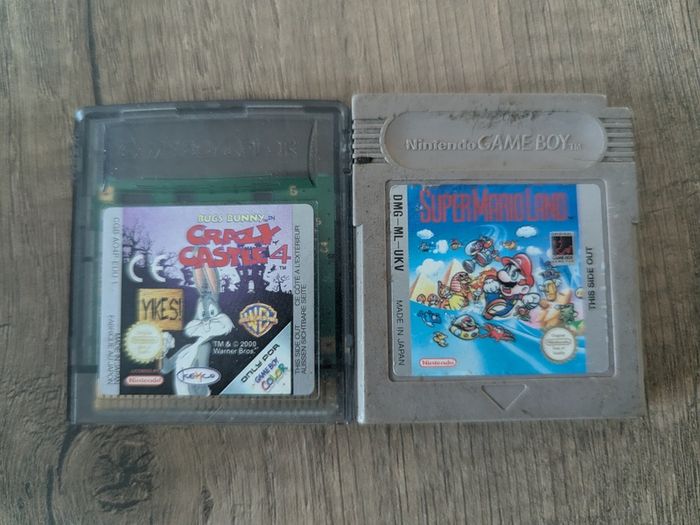 2x Gameboy colors, link cable and games