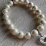 Italian Luxury Brand Ti Sento Pearl Bracelet Image 7