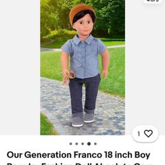 Our Generation Boy doll FRANCO