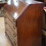 Large Victorian slant-front bureau chest / writing desk Image 3