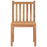 Garden Chairs 4 pcs Solid Teak Wood Image 4