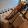 Light gray sofa bed Image 5