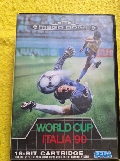 World Cup Italia 90 Mega Drive Arcade Retro Games Original