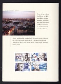 2004 Ireland & Sweden Joint Issue Commemorative Stamps The Novel Prize in Literature Presentation Pack