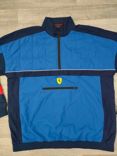 Puma Ferrari Half Zip Racing Jacket Mens Large