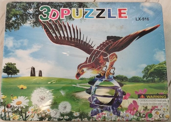 3 Building Toys and Puzzles Bundle, Ages 8+, 15euro