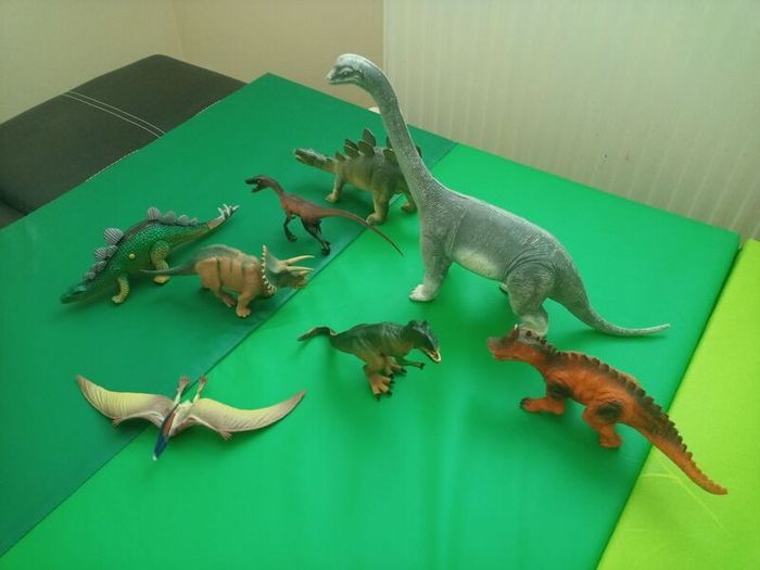 Plastic Dinosaurs figures