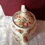 Vintage SADLER 'Olde Chintz' Teapot Image 4