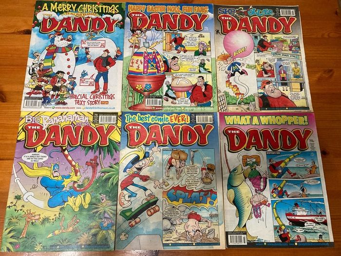 Comics: 'The Dandy' 2002,2003 and 2004 (48 numbers)