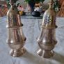 A pair of silver-plated salt shakers Image 2