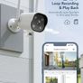 Security Camera Outdoor with Detection Alarm, 2.4G WiFi Camera Outdoor CCTV Camera, Motion Image 5