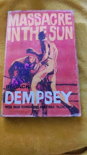 First Edition of "Massacre in the Sun" by Jack Dempsey