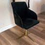 MADE Keira Office Chair, Green Velvet Image 2